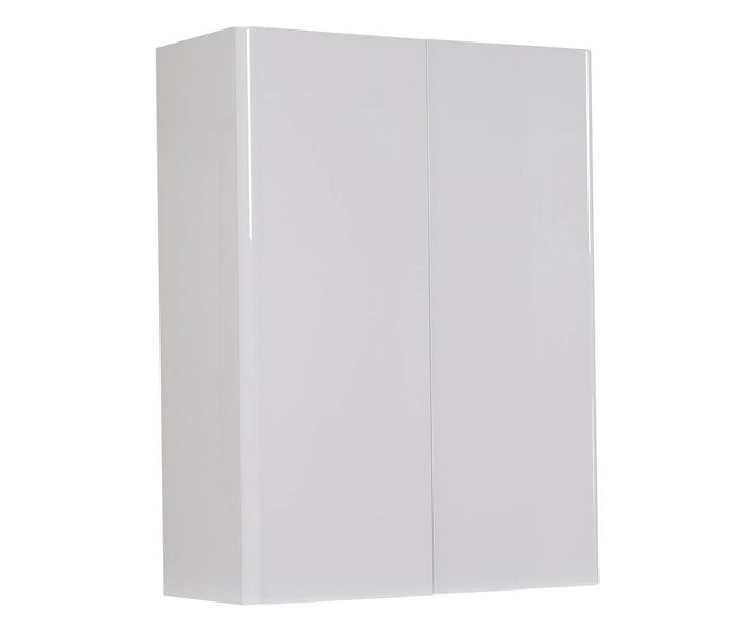 Шкафчик для ванной подвесной Аквародос Акцент 60х80 см ДСП/МДФ белый АР000000835