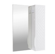 Зеркальный шкафчик Аквародос Родорс 55х80 см ДСП/МДФ белый АР000001174