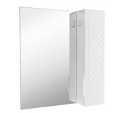 Зеркальный шкафчик Аквародос Родорс 70х80 см ДСП/МДФ белый АР000001176