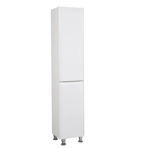 Пенал для ванной Аквародос Акцент напольный 35х29,5х170 см ДСП/МДФ белый АР000000832