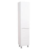 Пенал для ванної кімнати Аквародос Альфа підлоговий 40х32,5х195 см ДСП/МДФ білий АР000000883