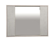 Дзеркальна шафка Аквародос Шельф 100х75 см ДСП/МДФ нордленд АР000082698