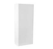 Шафка для ванної підвісної Аквародос Акцент 35х80 см ДСП/МДФ білий АР000019839