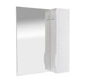 Дзеркальна шафка Аквародос Родорс 65х80 см ДСП/МДФ білий АР000001175
