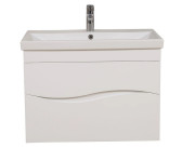 Тумба Аквародос Альфа 80 см с раковиной Elite ДСП/МДФ белый АР000040168