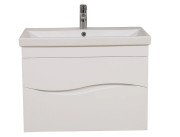 Тумба Аквародос Альфа 80 см с раковиной Elite ДСП/МДФ белый АР000040168