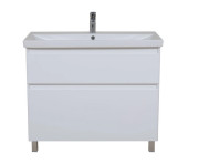 Тумба для підлоги Аквародос Еліт 100 см з раковиною Elite ДСП/МДФ білий мат АР000040369