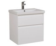 Тумба подвесная Аквародос Элит 70 см с раковиной Elite ДСП/МДФ белый мат АР000040372