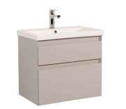 Тумба подвесная Аквародос Элит 70 см с раковиной Elite ДСП/МДФ мокко АР000049102