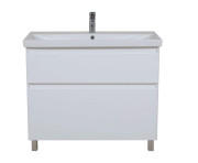 Тумба для підлоги Аквародос Еліт 100 см з раковиною Elite ДСП/МДФ білий мат АР000040369