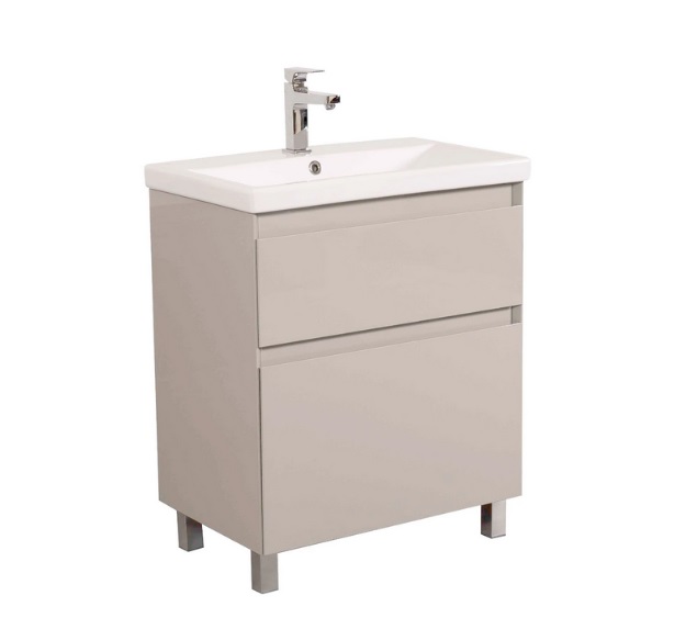 Тумба напольная Аквародос Элит 70 см с раковиной Elite ДСП/МДФ мокко АР000049103