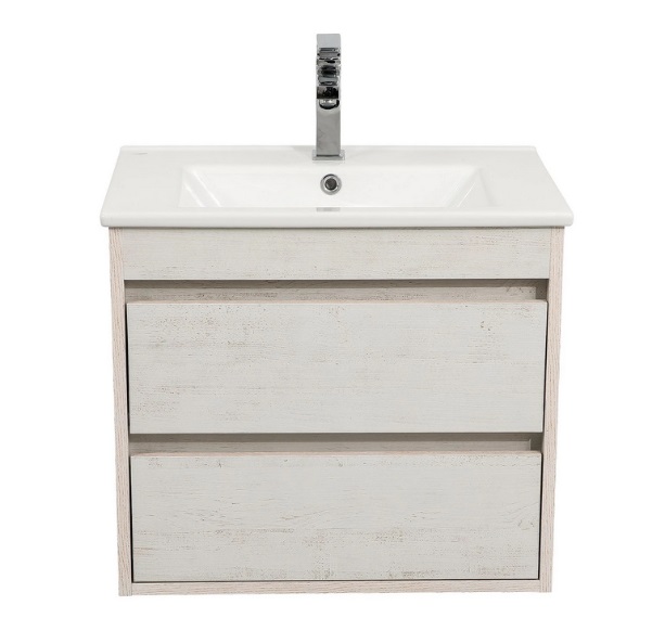 Тумба подвесная Аквародос Шельф 65 см с раковиной Arte ДСП нордленд АР000082700