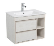 Тумба подвесная Аквародос Шельф 75 см с раковиной Arte ДСП нордленд АР000082701