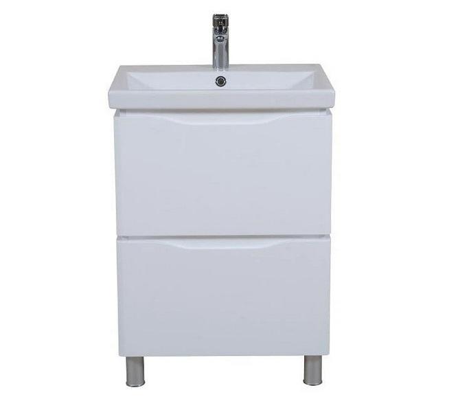 Тумба для підлоги Аквародос Венеція 60 см з раковиною Elite ДСП/МДФ білий АР000040214