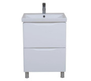 Тумба напольная Аквародос Венеция 60 см с раковиной Elite ДСП/МДФ белый АР000040214