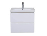 Тумба підвісна Аквародос Венеція 60 см із раковиною Frame ДСП/МДФ білий АР000040227