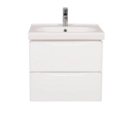 Тумба подвесная Аквародос Венеция 60 см с раковиной City ДСП/МДФ белый АР000040229