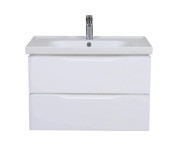 Тумба підвісна Аквародос Венеція 80 см із раковиною Frame ДСП/МДФ білий АР000040228