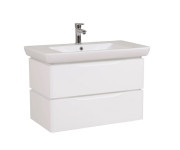 Тумба подвесная Аквародос Венеция 85 см с раковиной Порто ДСП/МДФ белый АР000040222