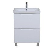 Тумба напольная Аквародос Венеция 60 см с раковиной Elite ДСП/МДФ белый АР000040214