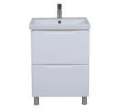 Тумба для підлоги Аквародос Венеція 60 см з раковиною Elite ДСП/МДФ білий АР000040214