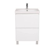 Тумба напольная Аквародос Венеция 60 см с раковиной City ДСП/МДФ белый АР000040218