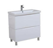 Тумба напольная Аквародос Венеция 80 см с раковиной Elite ДСП/МДФ белый АР000040215