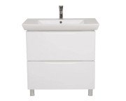 Тумба напольная Аквародос Венеция 85 см с раковиной Порто ДСП/МДФ белый АР000040212