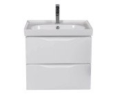 Тумба подвесная Аквародос Венеция 60 см с раковиной Arya ДСП/МДФ белый АР000045239