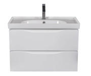 Тумба подвесная Аквародос Венеция 80 см с раковиной Arya ДСП/МДФ белый АР000045240