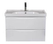 Тумба подвесная Аквародос Венеция 80 см с раковиной Arya ДСП/МДФ белый АР000045240
