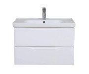 Тумба подвесная Аквародос Венеция 80 см с раковиной Frame ДСП/МДФ белый АР000040228