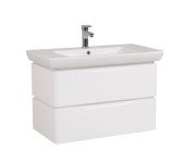 Тумба подвесная Аквародос Венеция 85 см с раковиной Порто ДСП/МДФ белый АР000040222