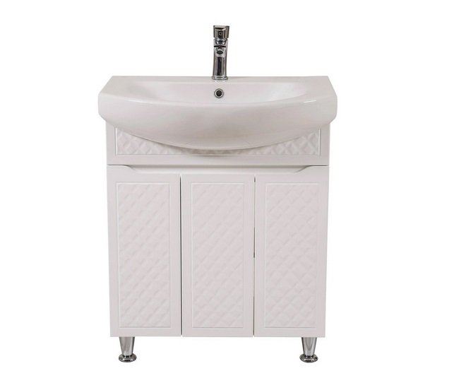 Тумба напольная Аквародос Родорс 70 см с раковиной Руна ДСП/МДФ белый АР000040362