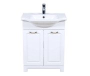 Тумба напольная Аквародос Классик 2019 65 см с раковиной New Klasik ДСП/МДФ белый АР000040322