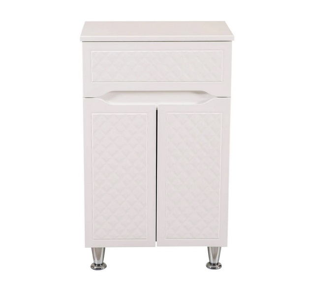 Шафка для ванної напольної Аквародос Родорс 51х85 см ДСП/МДФ білий АР000001185