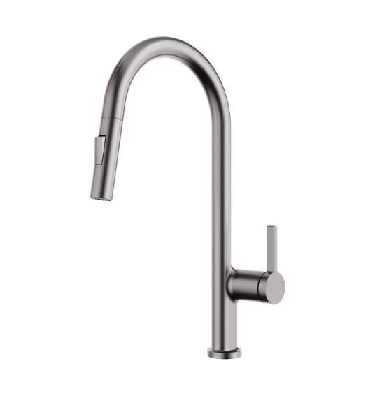 Смеситель для кухни Аквародос Bari однорычажный gun metal АР000082526