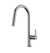 Смеситель для кухни Аквародос Bari однорычажный gun metal АР000082526