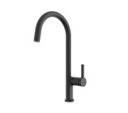 Змішувач для кухні Аквародос Bari одноважільний чорний матовий АР000084810