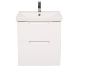 Тумба підвісна Аквародос Інфініті 60 см з раковиною Elite ДСП/МДФ білий АР000041823