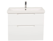 Тумба підвісна Аквародос Інфініті 80 см з раковиною Elite ДСП/МДФ білий АР000041825