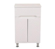 Шкафчик для ванной напольнй Аквародос Родорс 51х85 см ДСП/МДФ белый АР000001185