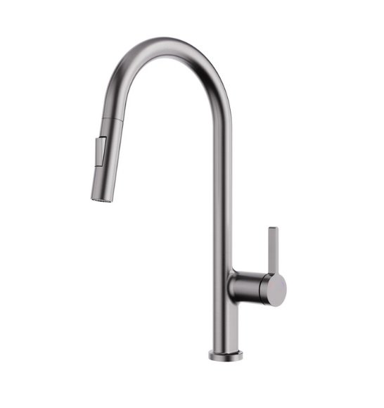 Змішувач для кухні Аквародос Bari одноважільний gun metal АР000082526