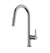 Смеситель для кухни Аквародос Bari однорычажный gun metal АР000082526