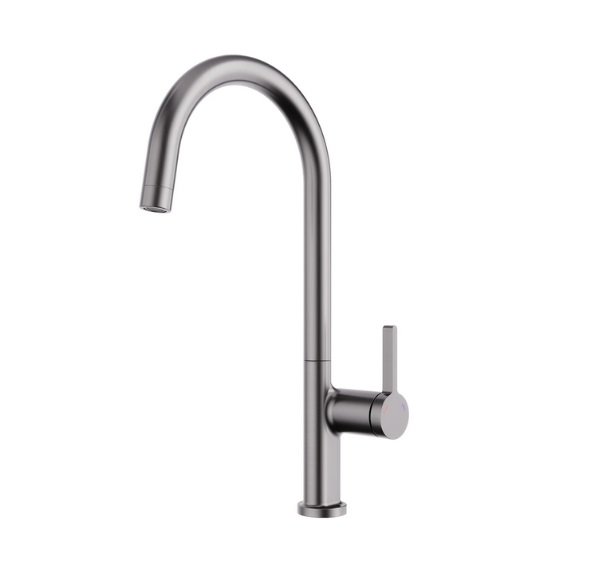 Смеситель для кухни Аквародос Bari однорычажный gun metal АР000084811