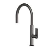 Смеситель для кухни Аквародос Luna однорычажный gun metal АР000083256