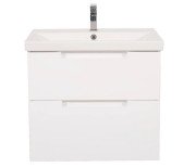 Тумба подвесная Аквародос Инфинити 70 см с раковиной Elite ДСП/МДФ белый АР000041824