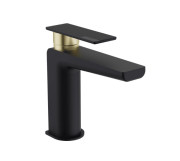 Смеситель для раковины Аквародос Cuba однорычажный черный матовый АР000110462