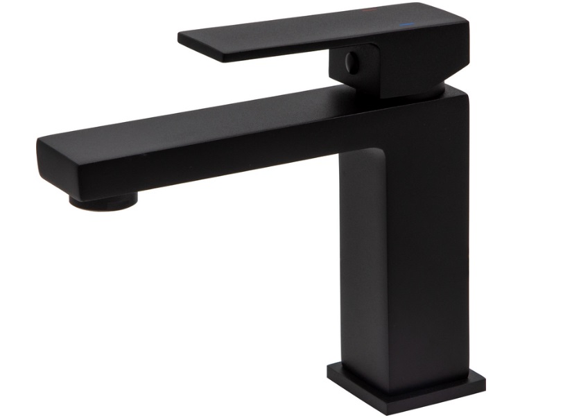 Змішувач для раковини Аквародос Italy одноважільний чорний матовий АР000084954