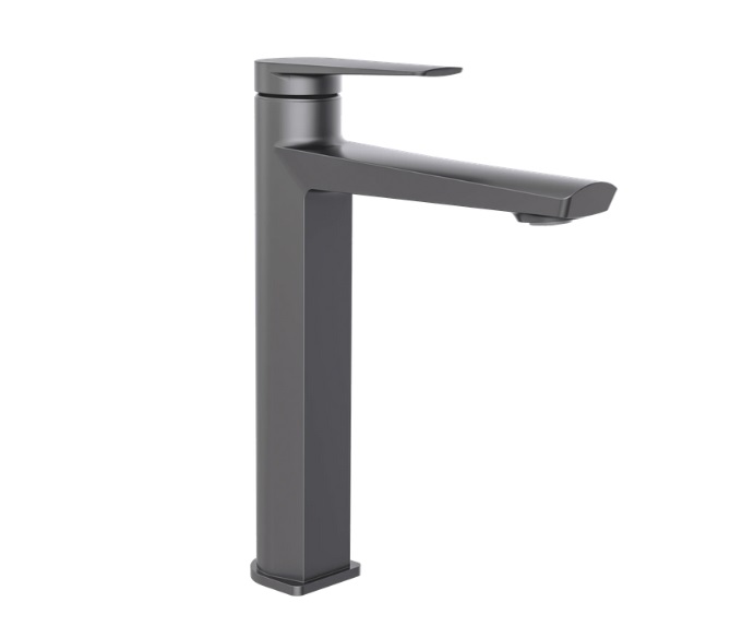 Смеситель для раковины Аквародос Valencia однорычажный gun metal АР000110475